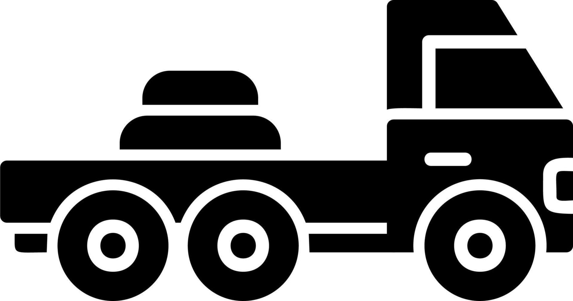 Tow Truck Vector Icon