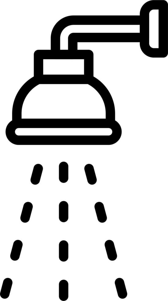 Shower Vector Icon