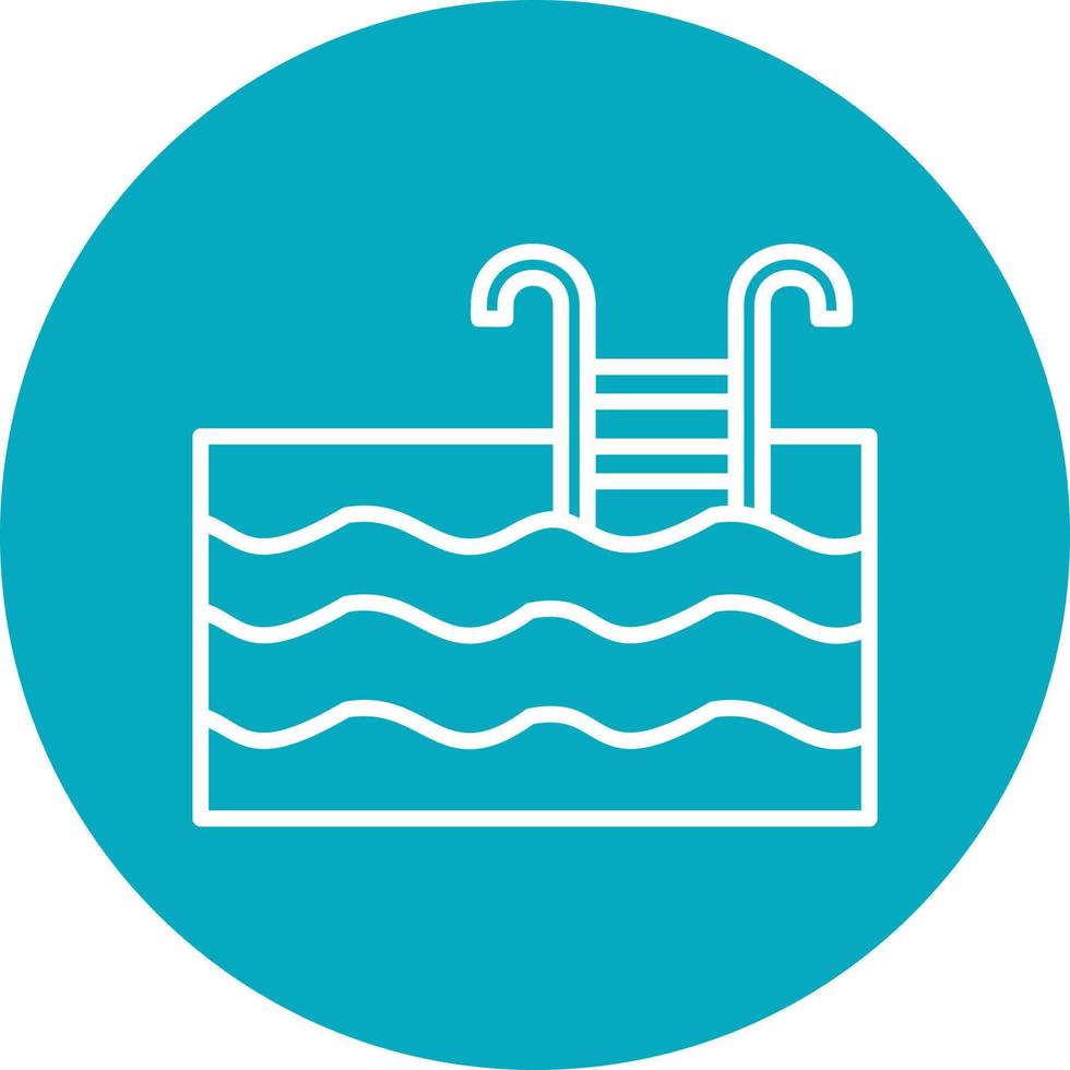 Swimming Pool Vector Icon