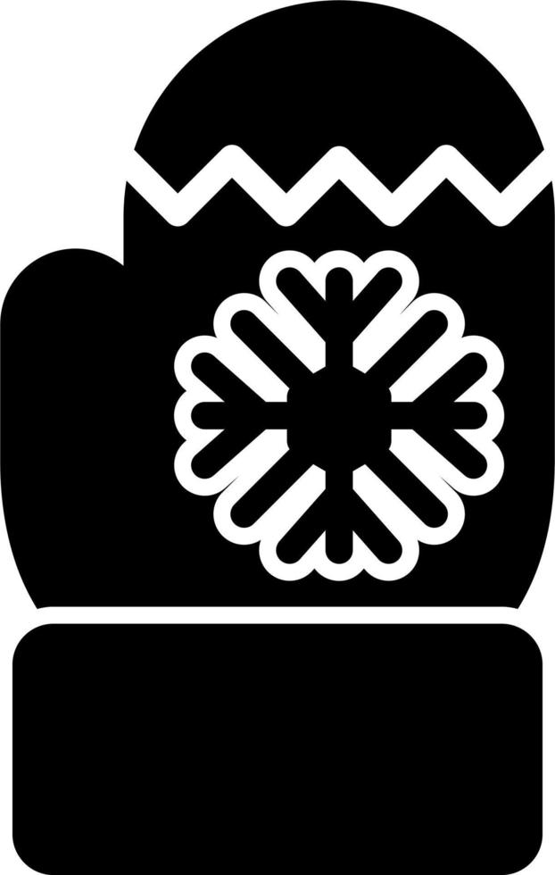 Mitten Vector Icon