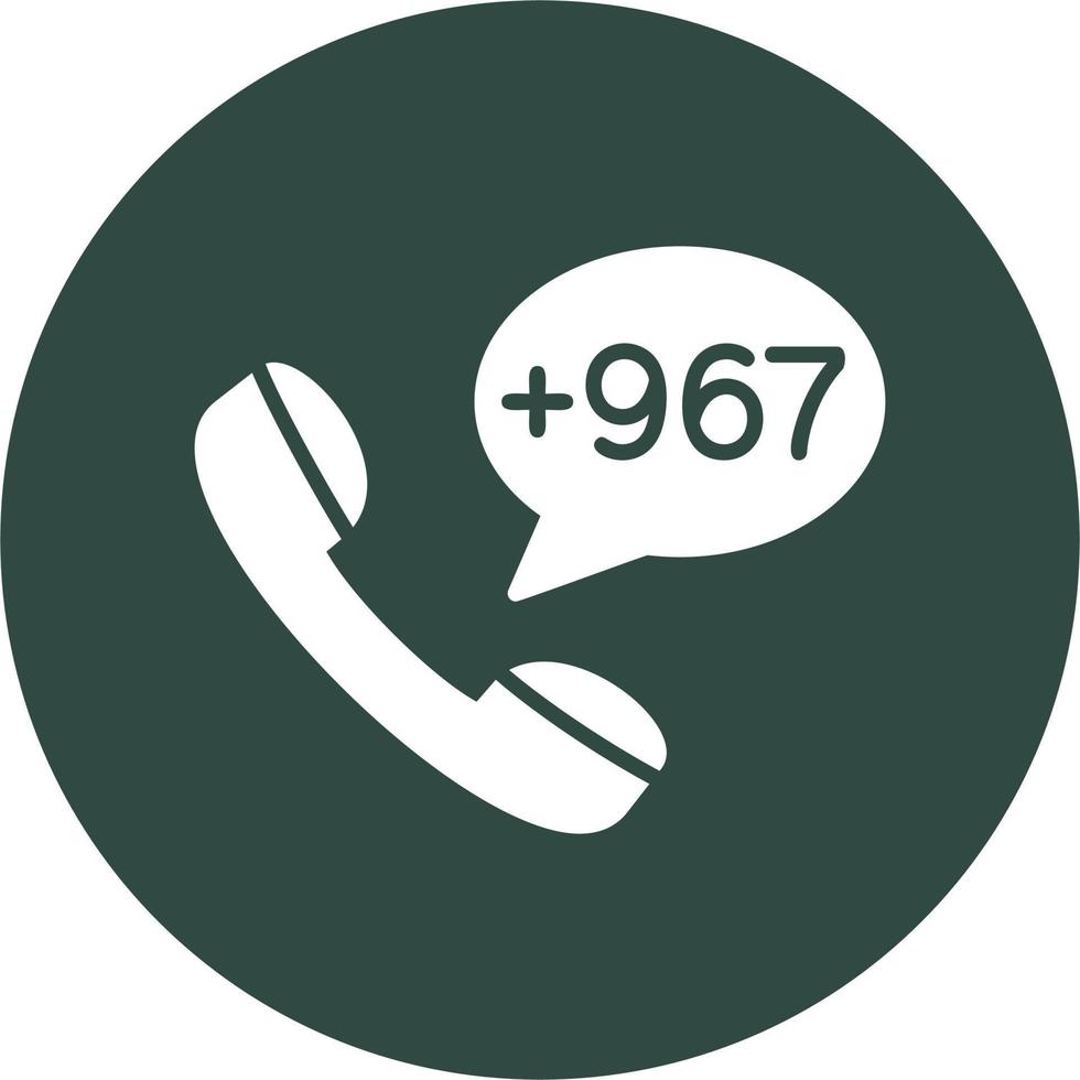 Mongolia Dial code Vector Icon