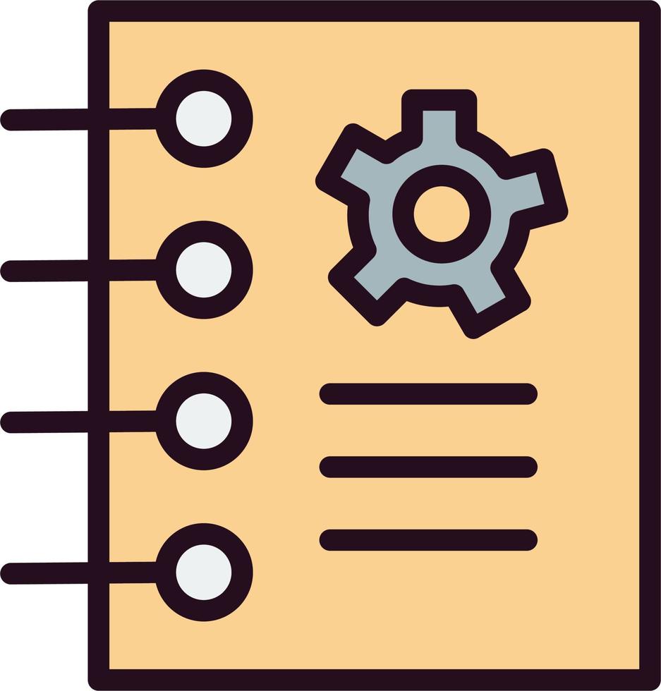 Notepad Vector Icon