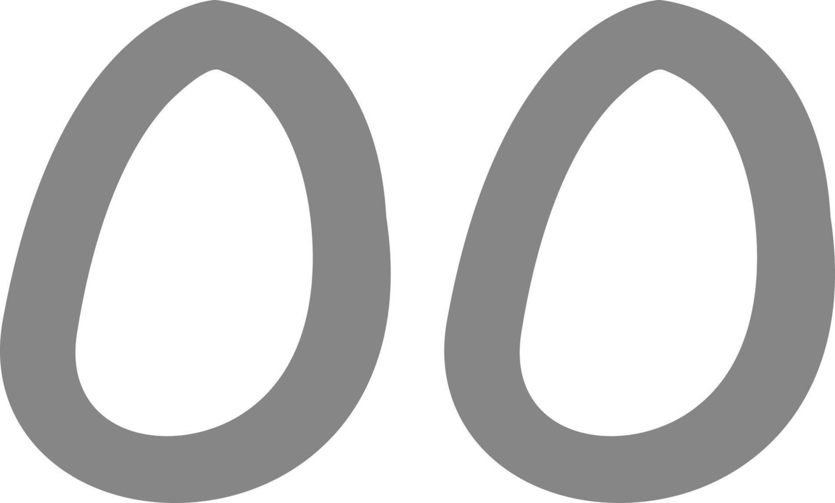 Arabic Number Fifty Five Vector Icon