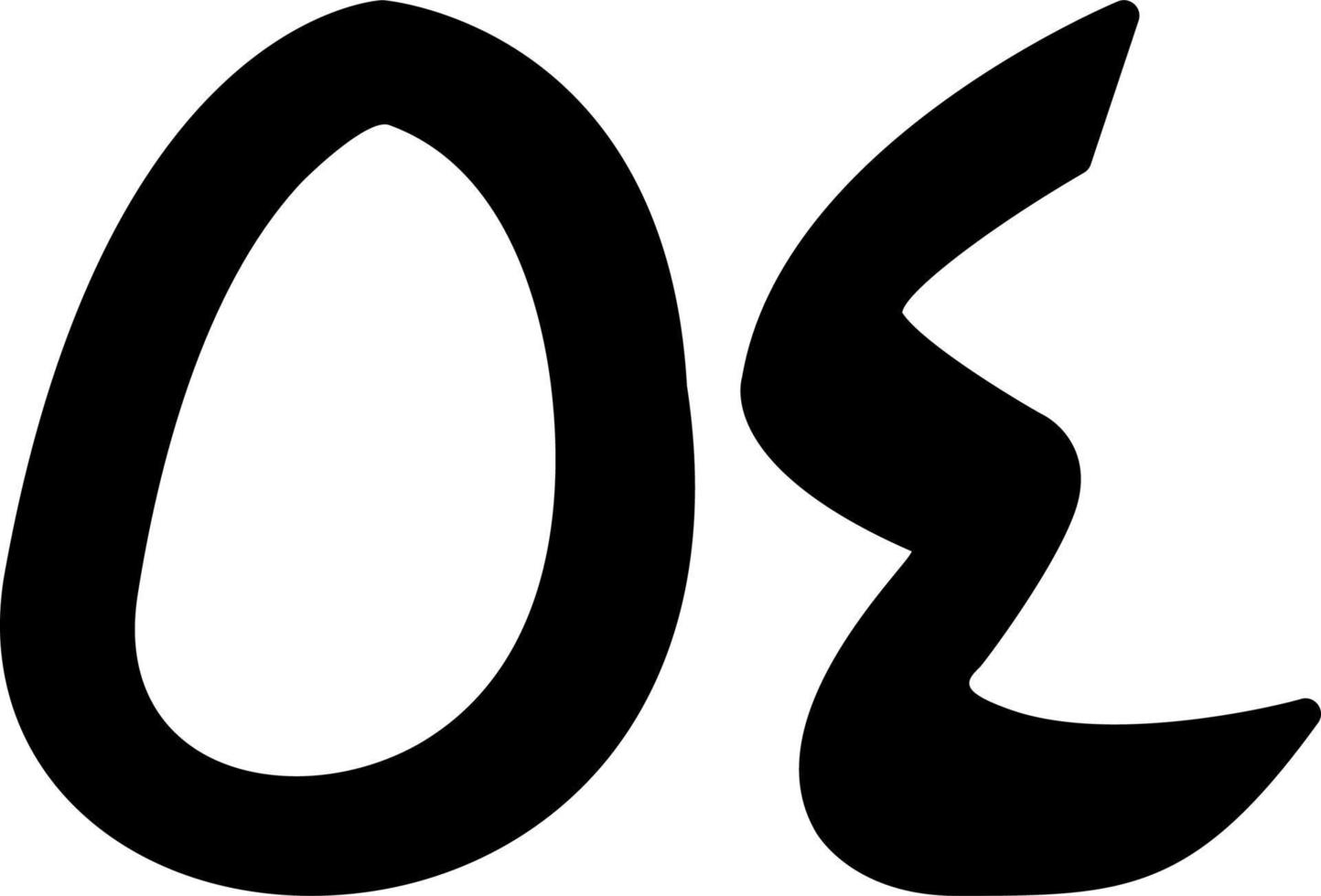 Arabic Number Fifty Four Vector Icon