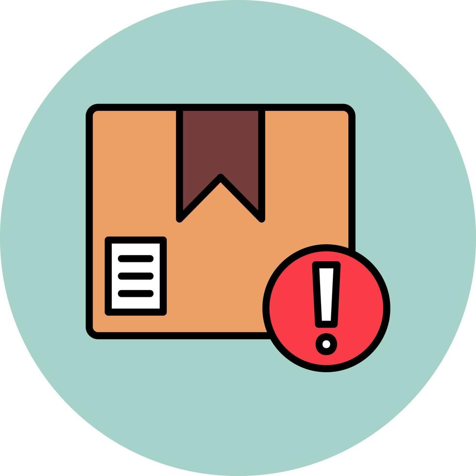 Dangerous Goods Icon vector