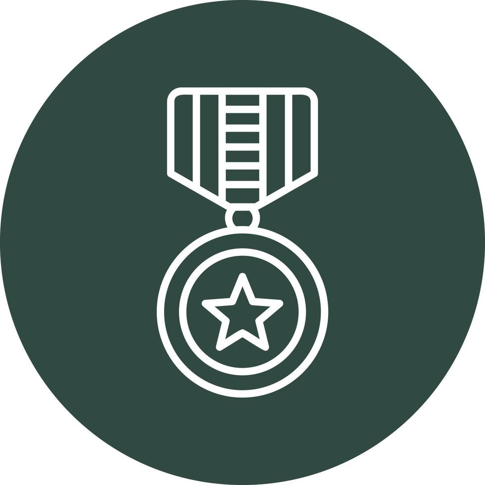 icono de vector de medalla