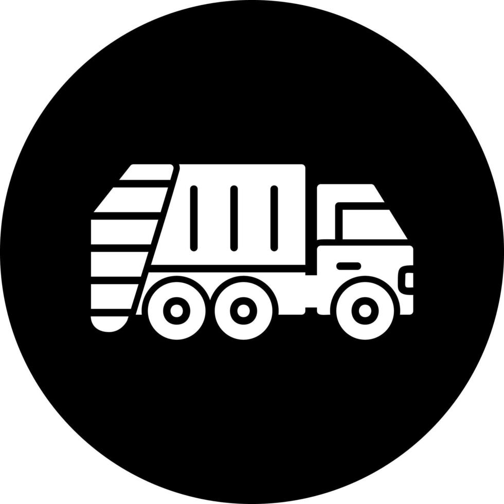 Garbage Truck Vector Icon