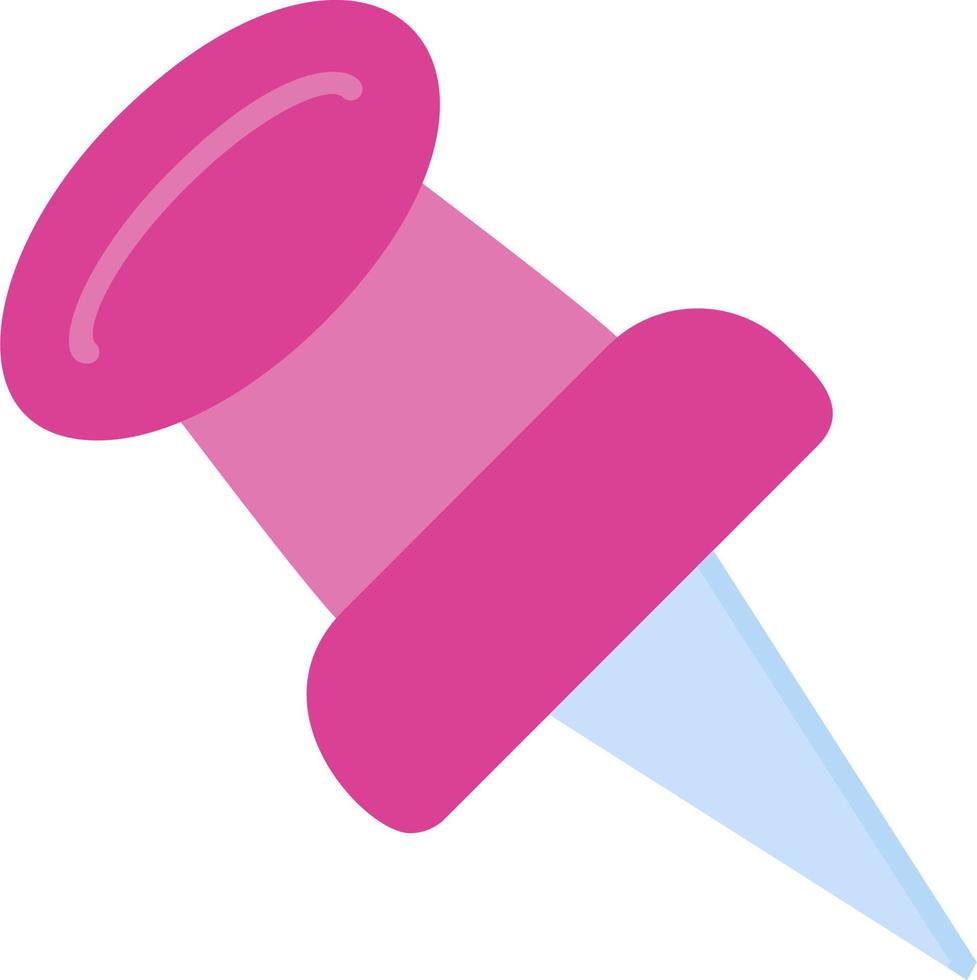 Push Pin Vector Icon