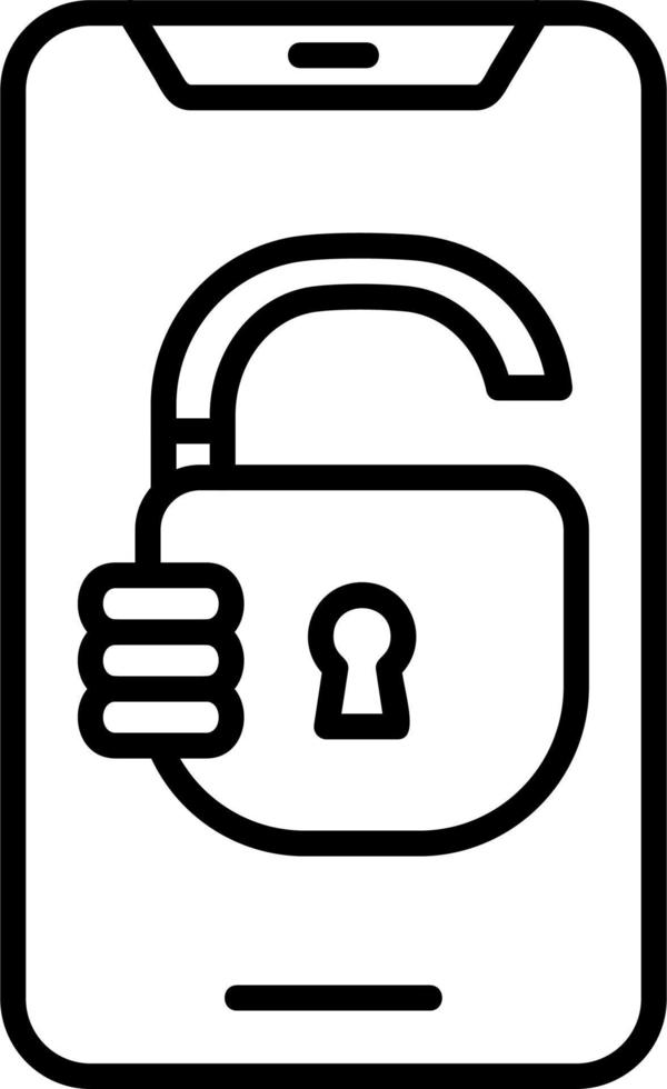 Unlock Vector Icon