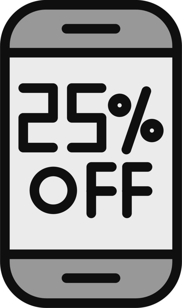 25 Percent Off vector