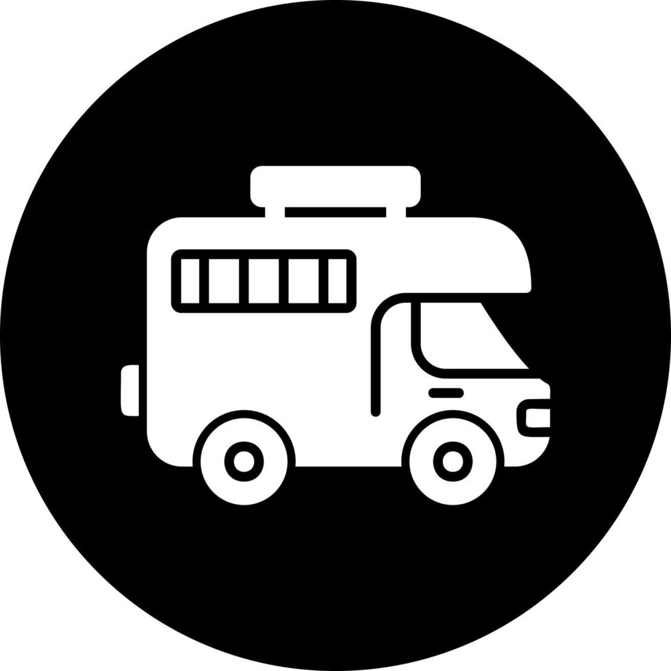 Caravan Vector Icon