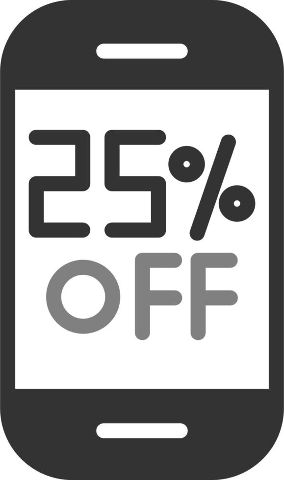 25 Percent Off vector