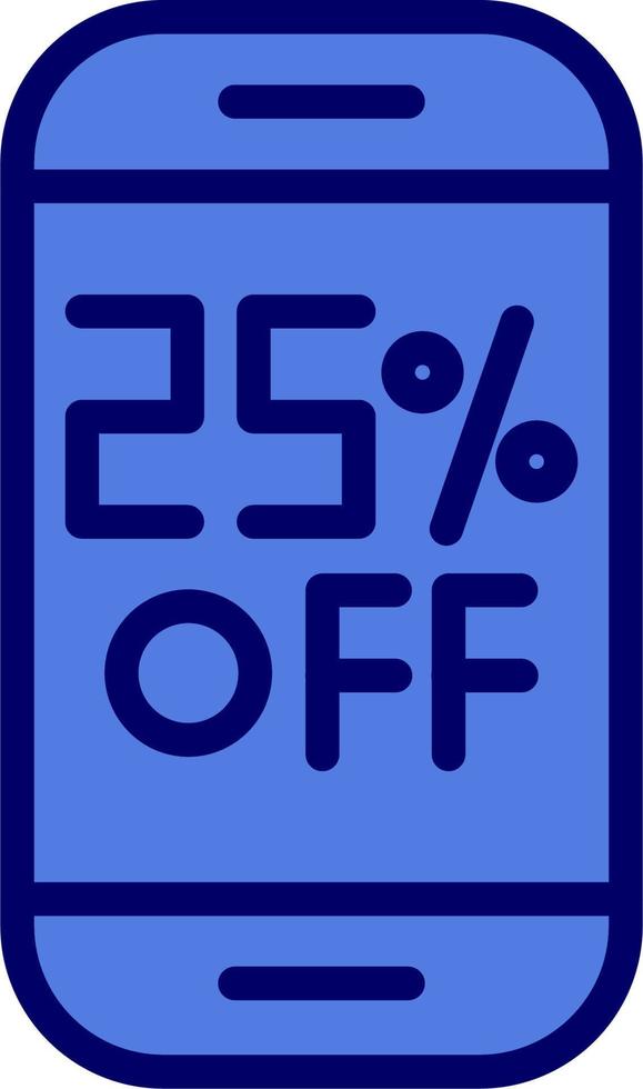25 Percent Off vector
