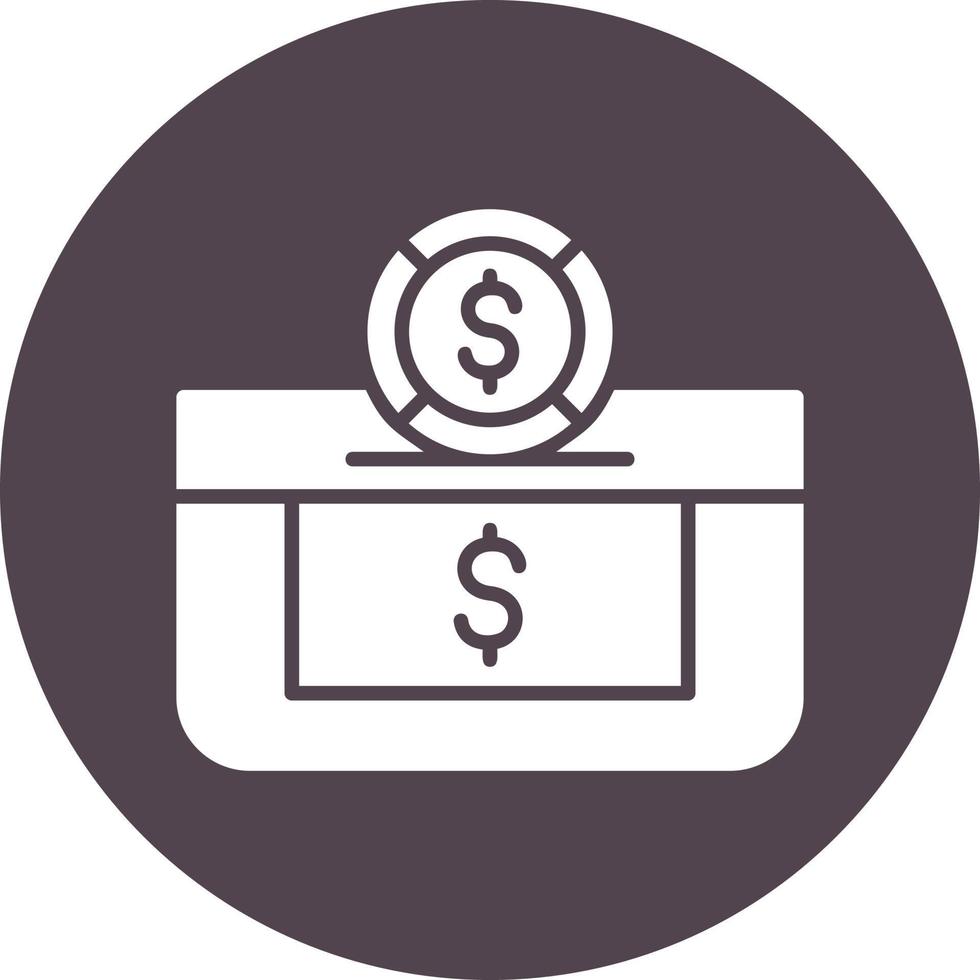 Money Donation Vector Icon