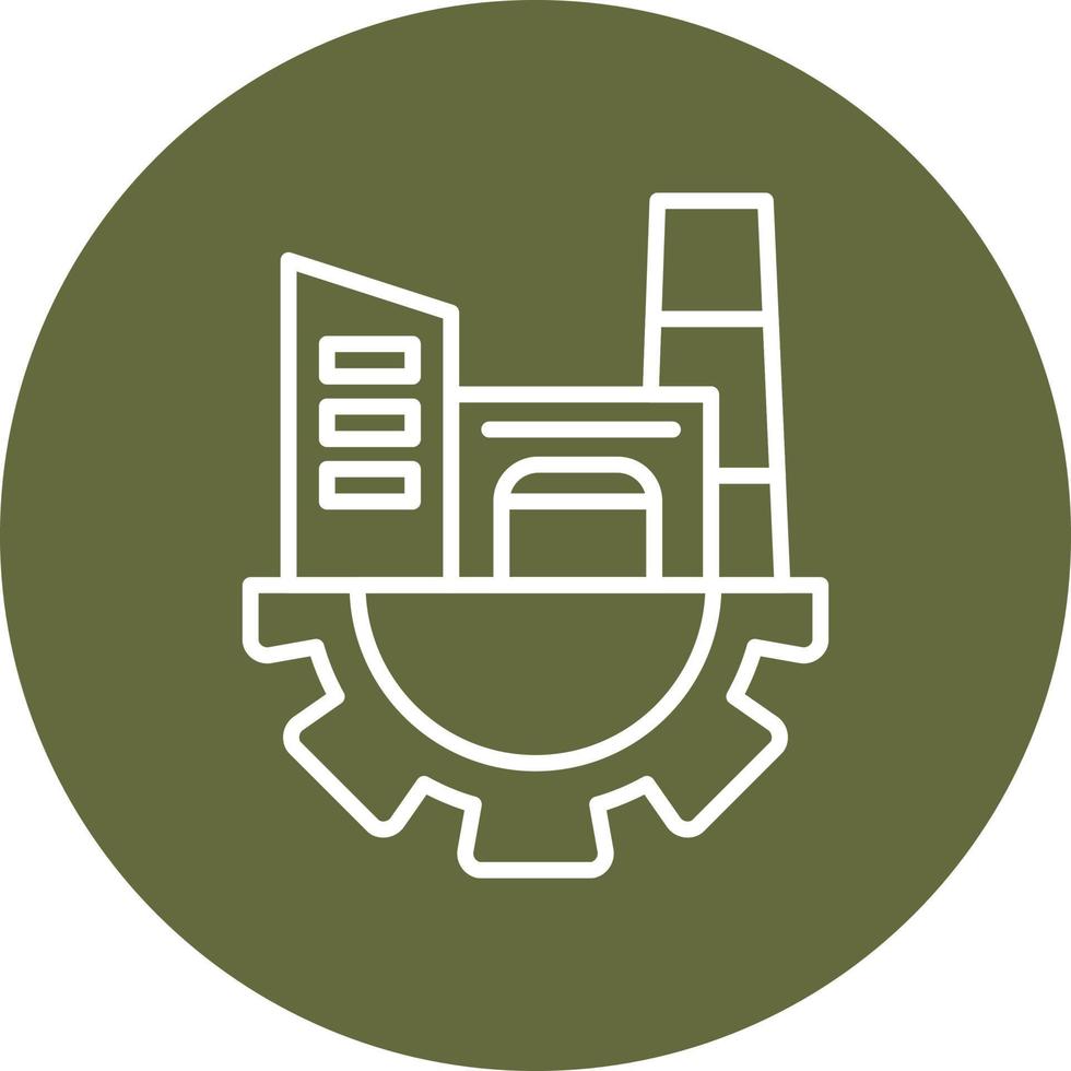 Factory Vector Icon