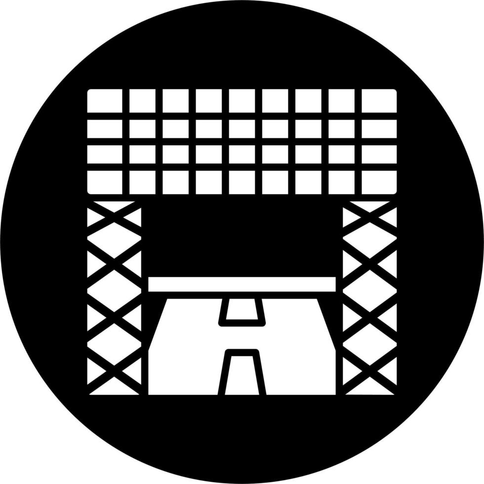 Racetrack Vector Icon