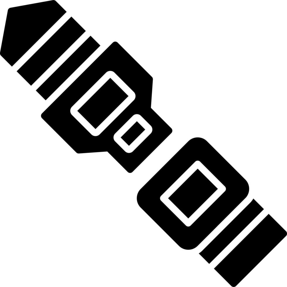 Seat Belt Vector Icon