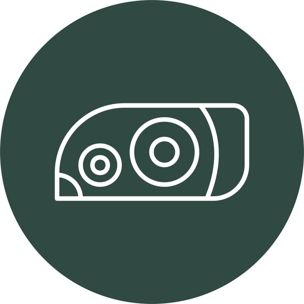 Headlight Vector Icon
