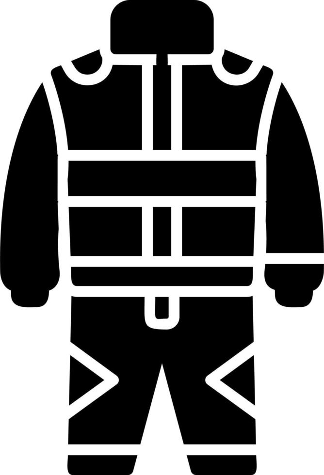 Race Suit Vector Icon