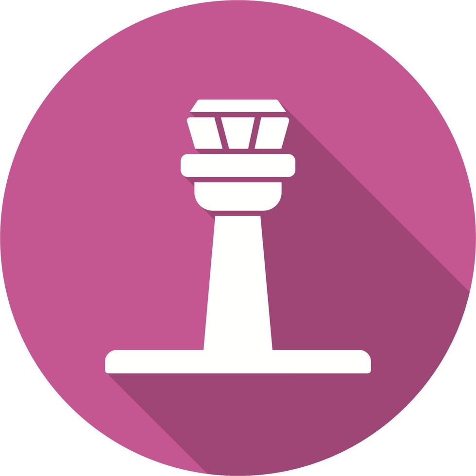 icono de vector de torre de control