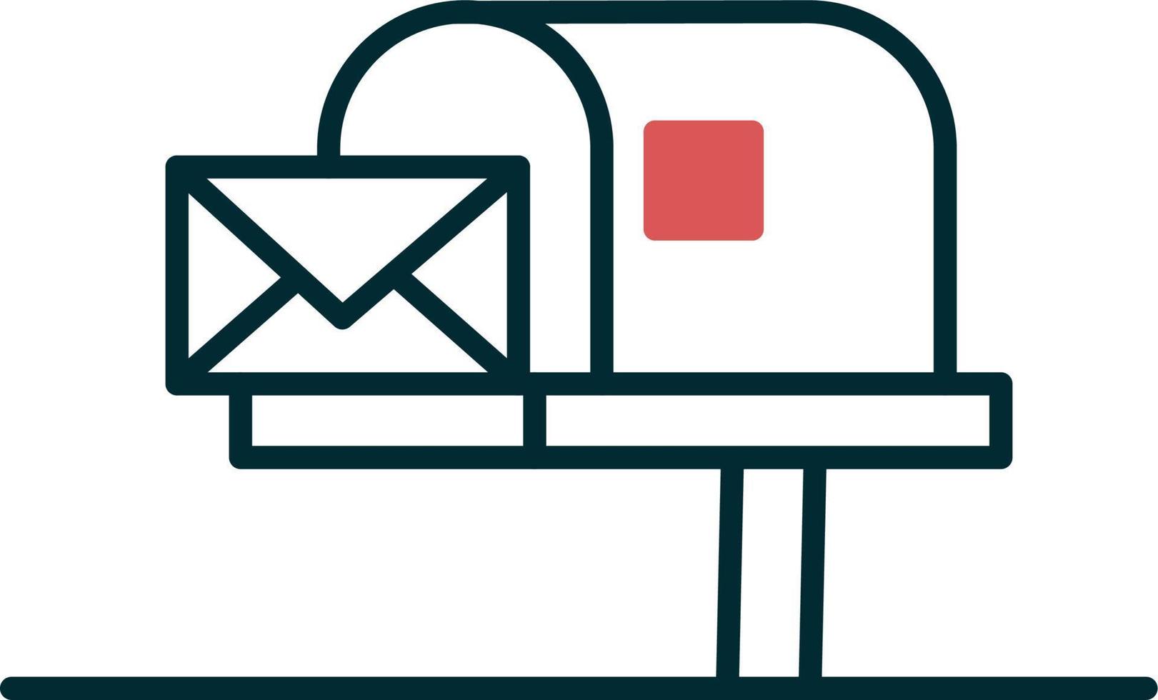 Mailbox Vector Icon