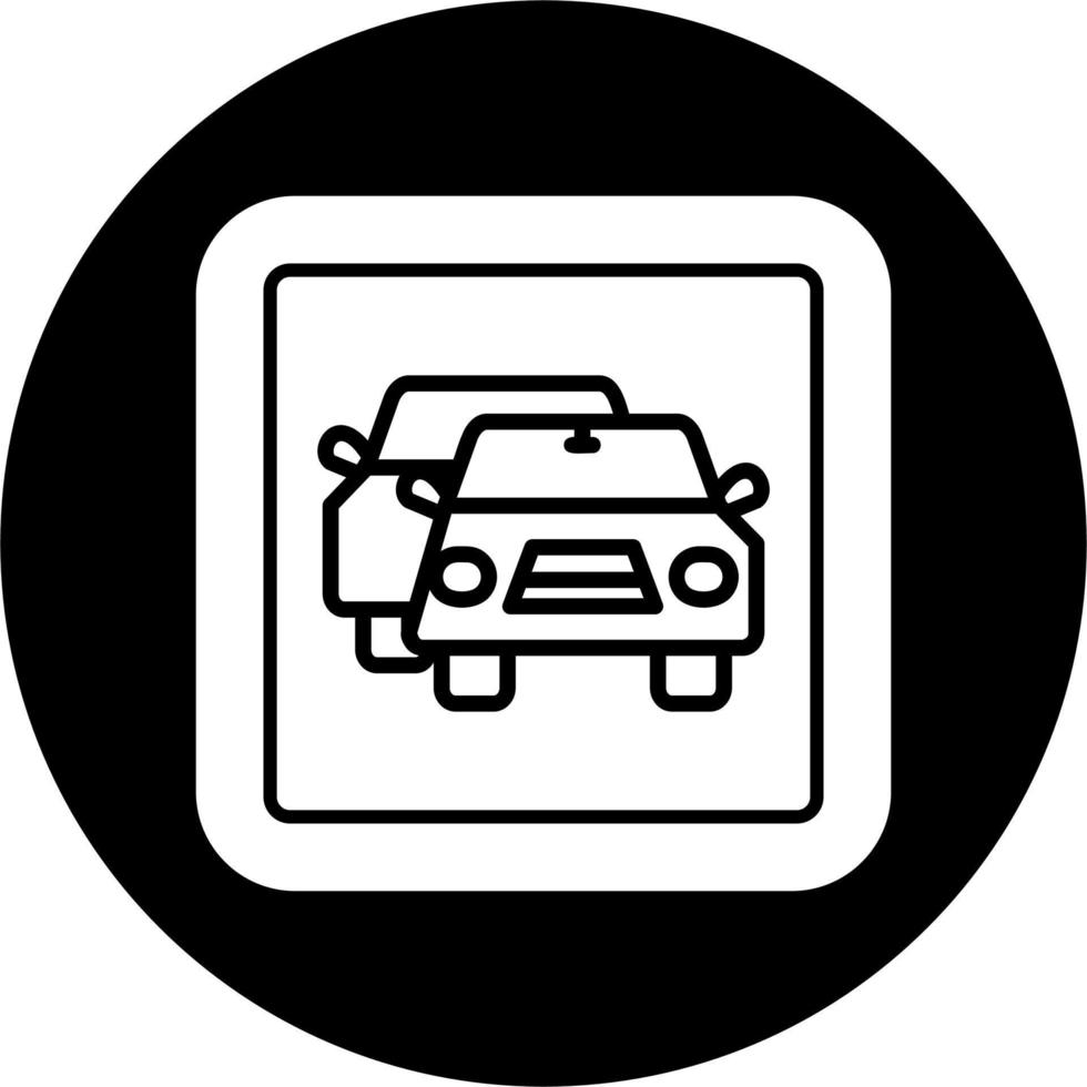 Traffic accident Vector Icon