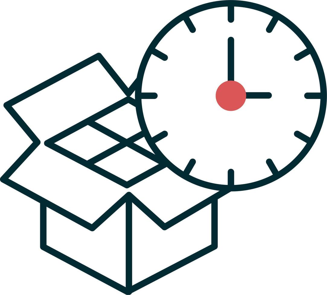 Delivery time Vector Icon