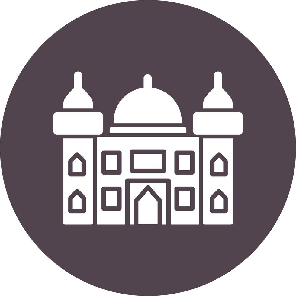 Nabawi Mosque Vector Icon