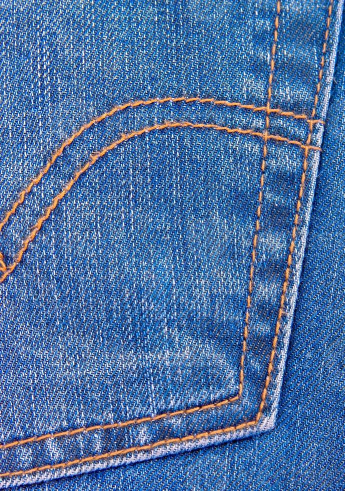 Pocket of jeans. photo