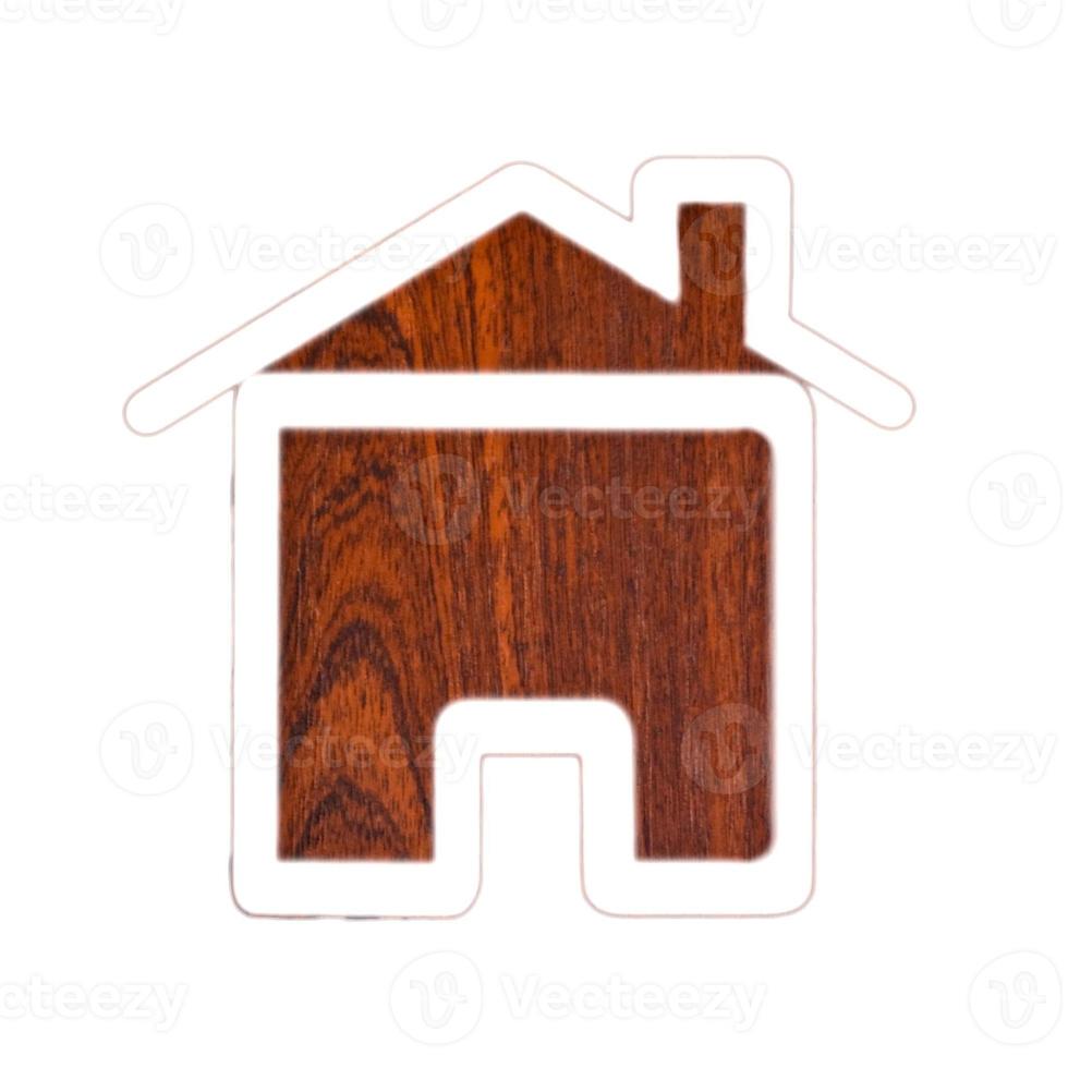 Bio Home on white background photo