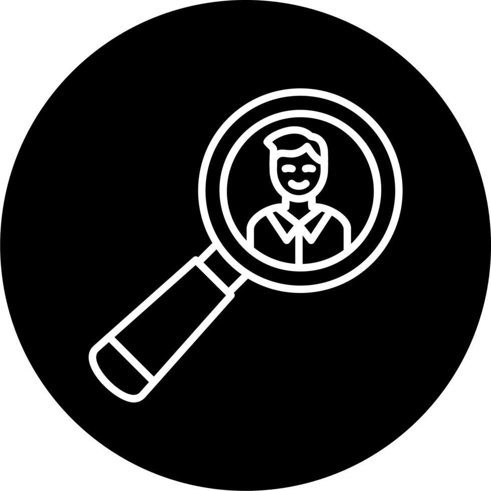 Job Seeker Vector Icon