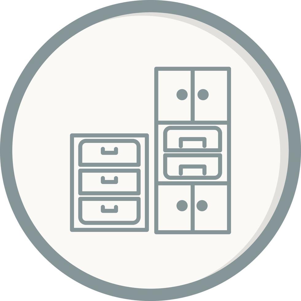 Drawer Vector Icon