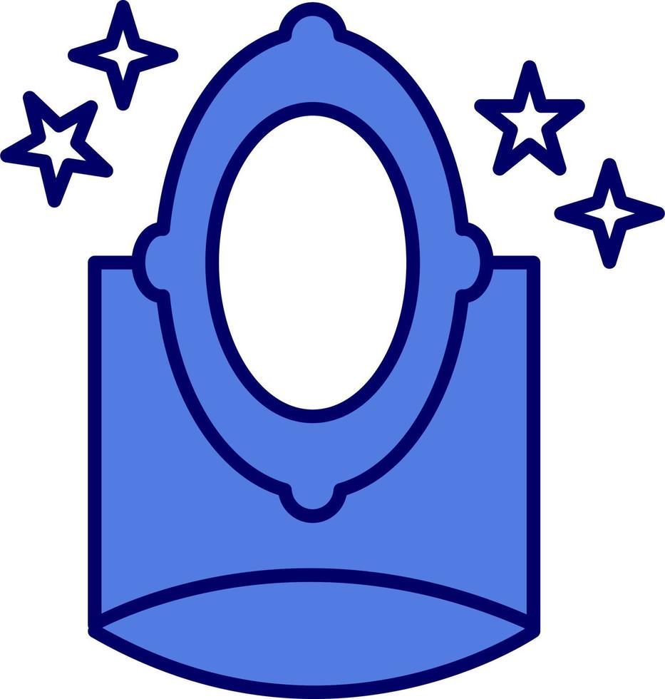 Magic mirror Vector Icon