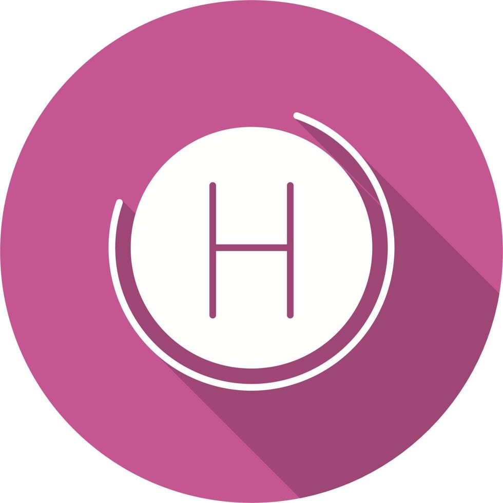 Heliport Vector Icon