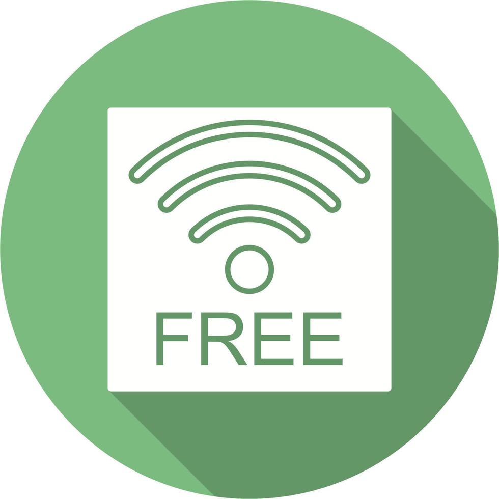 Free wifi Vector Icon