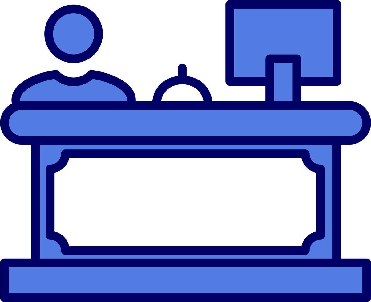 Reception Vector Icon