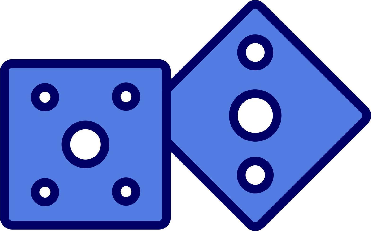 Dices Vector Icon