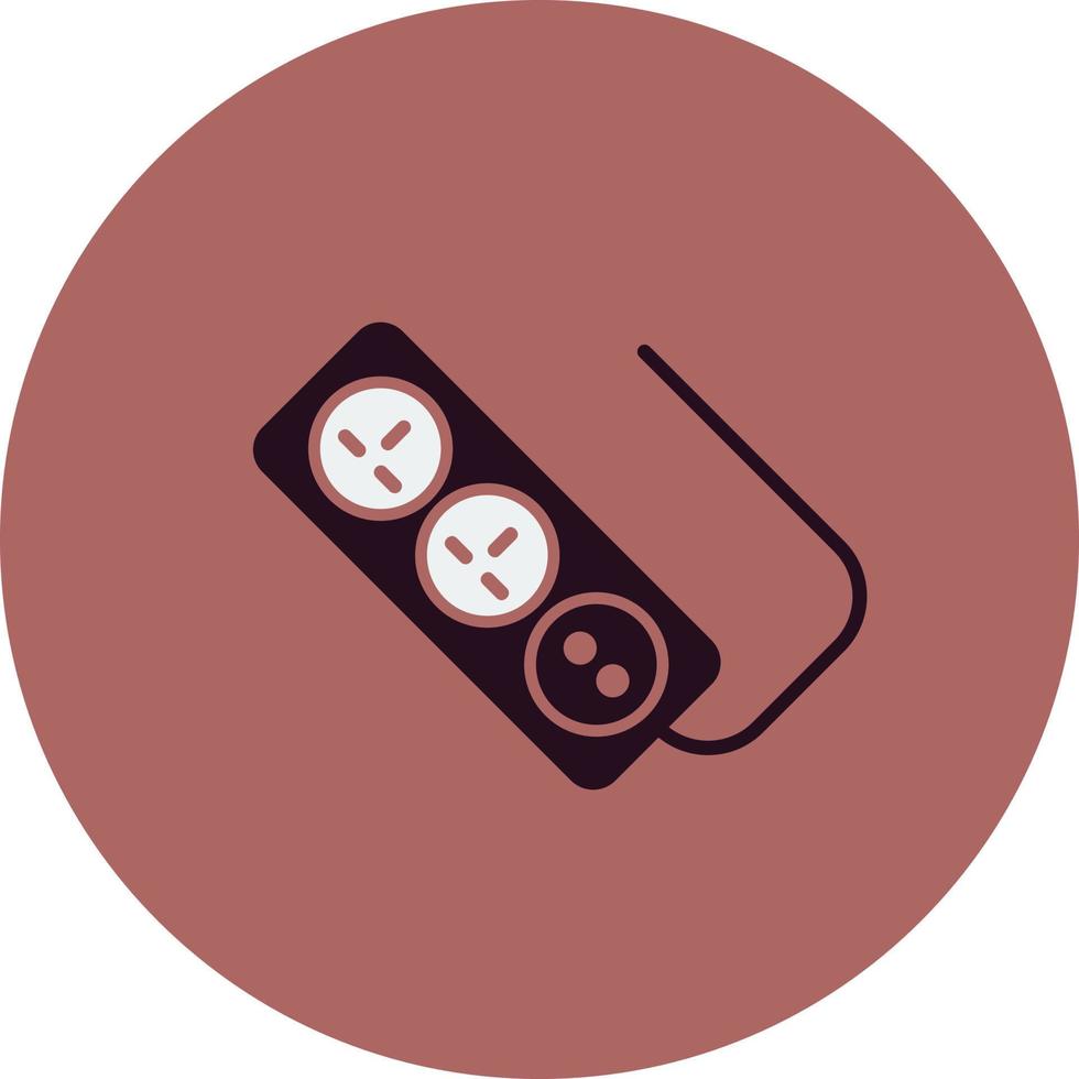 Power strip Vector Icon