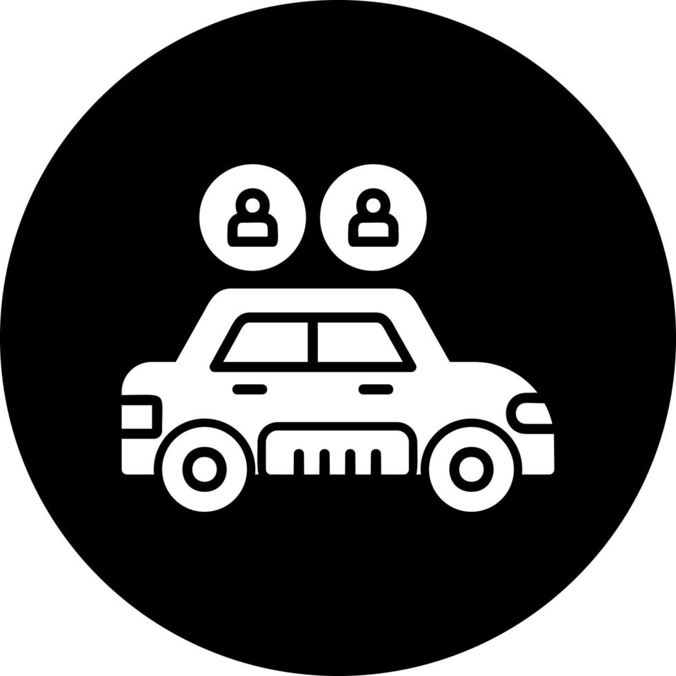 Carpool Vector Icon