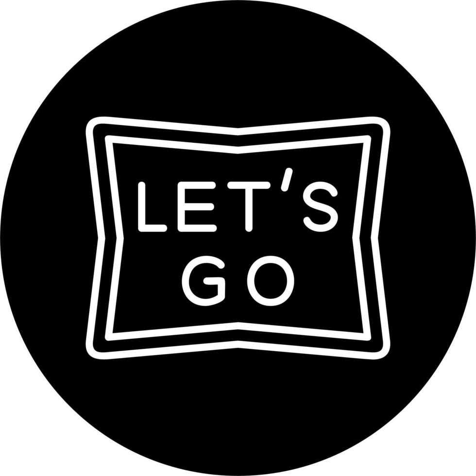 Lets Go Vector Icon