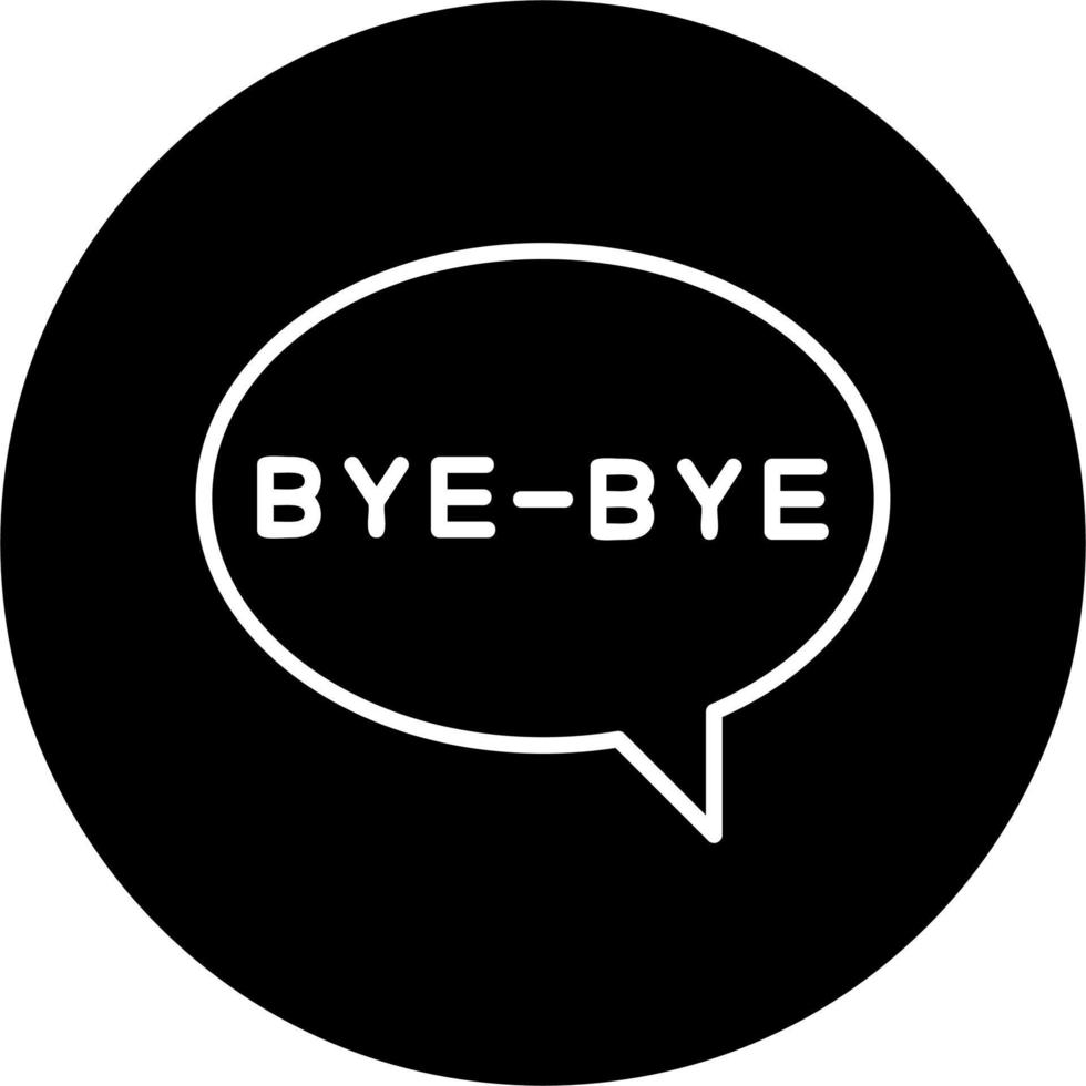 Bye Vector Icon