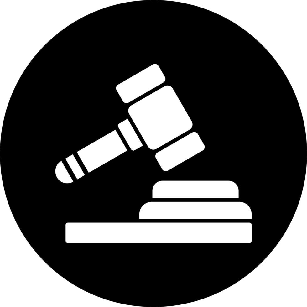 Gavel Vector Icon