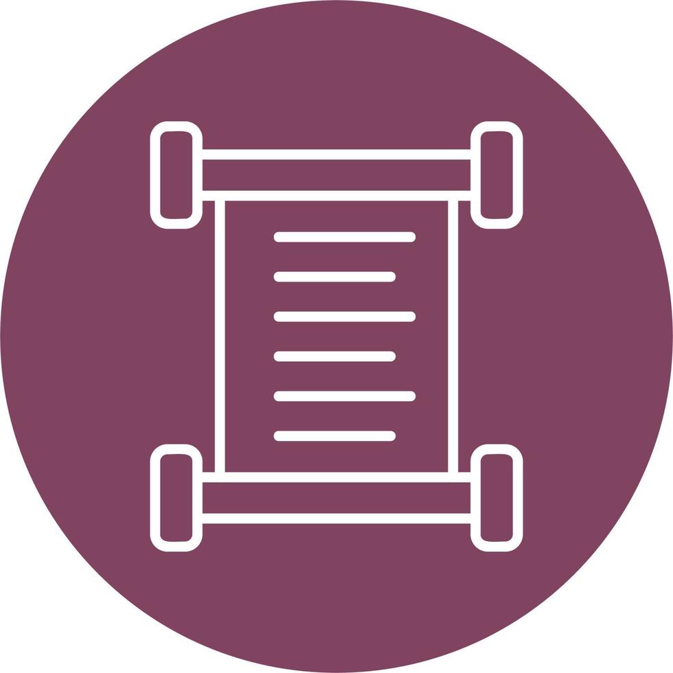 Papyrus Vector Icon