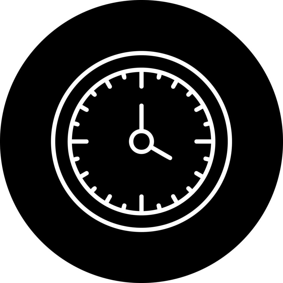 icono de vector de reloj