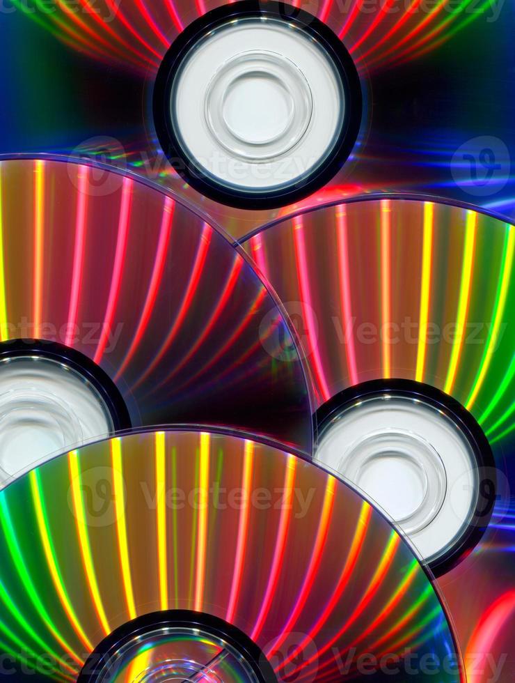 Close-up of CDs photo