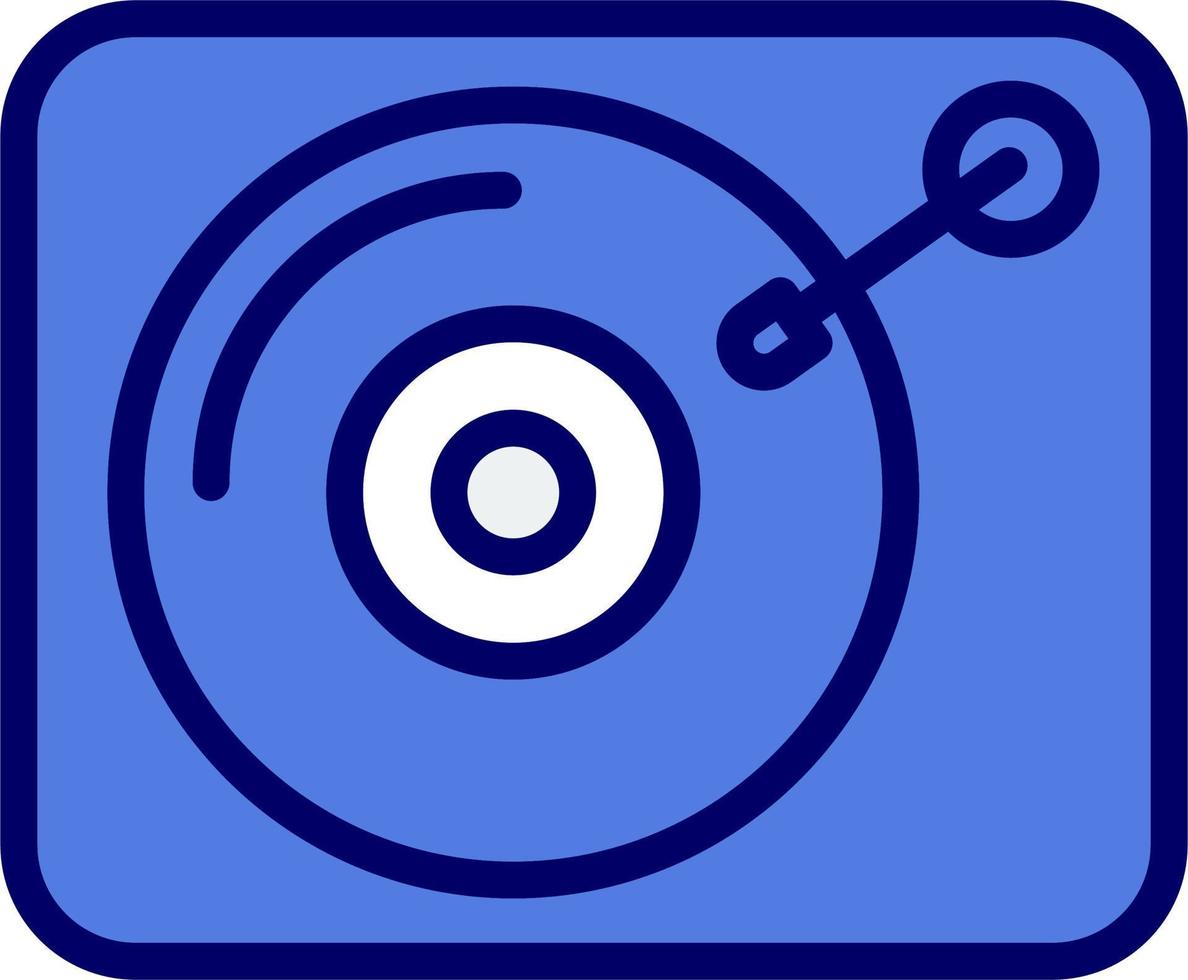 Turntable Vector Icon