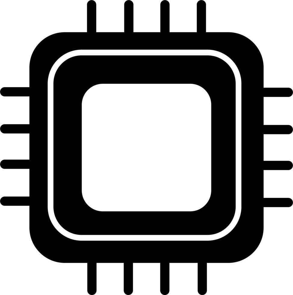 Processor Vector Icon