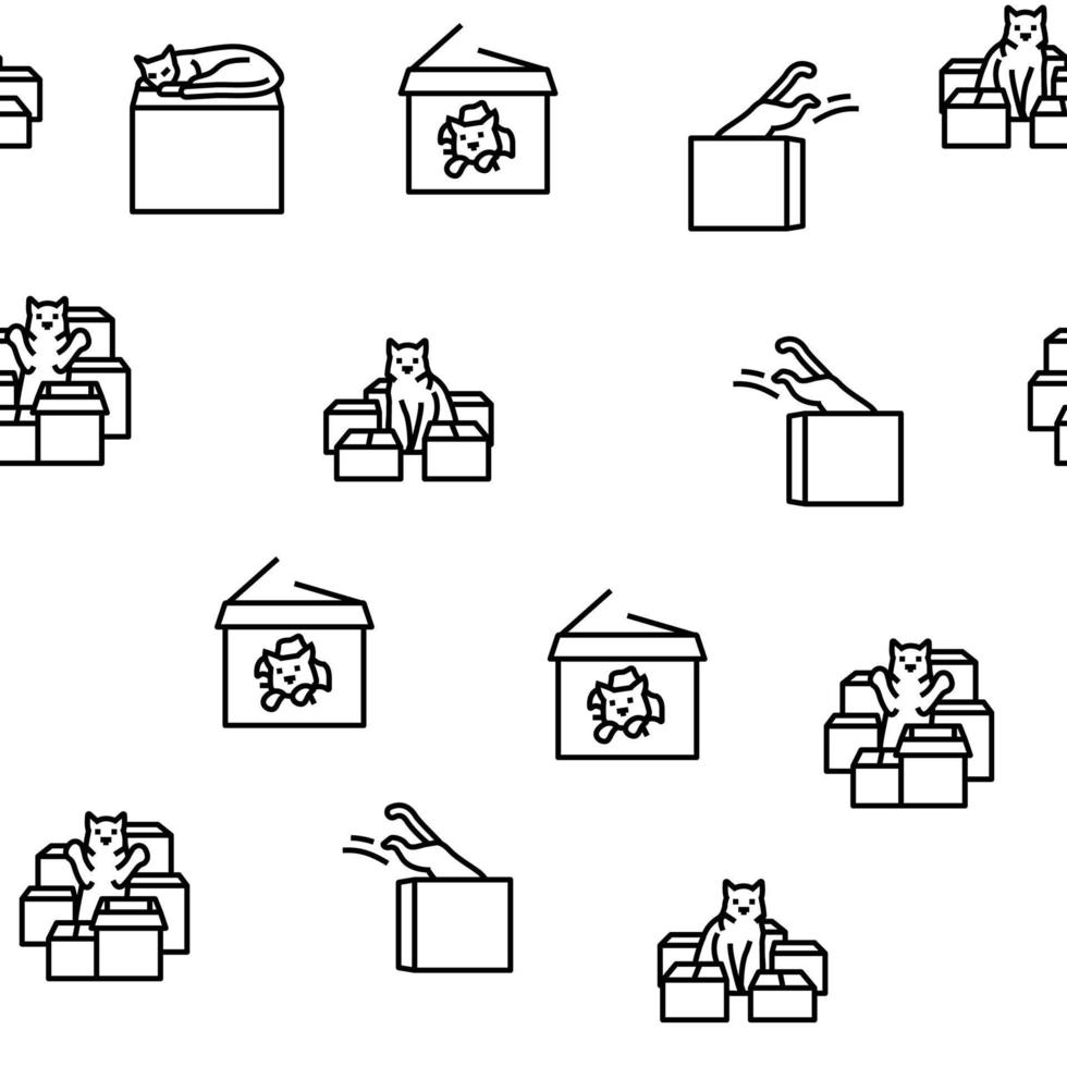 preposition english language vector seamless pattern