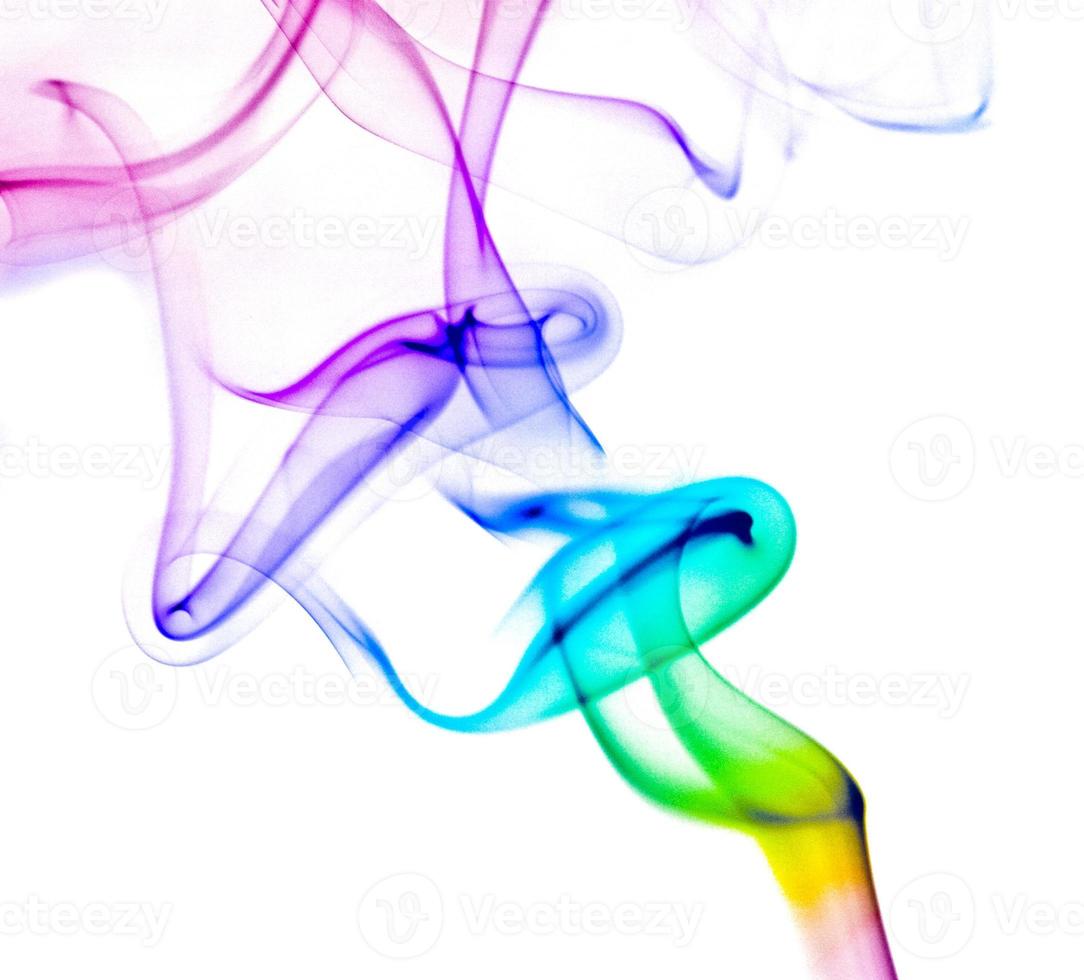 abstract colorful smoke photo