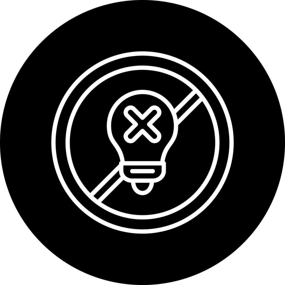 Incandescent Light Vector Icon